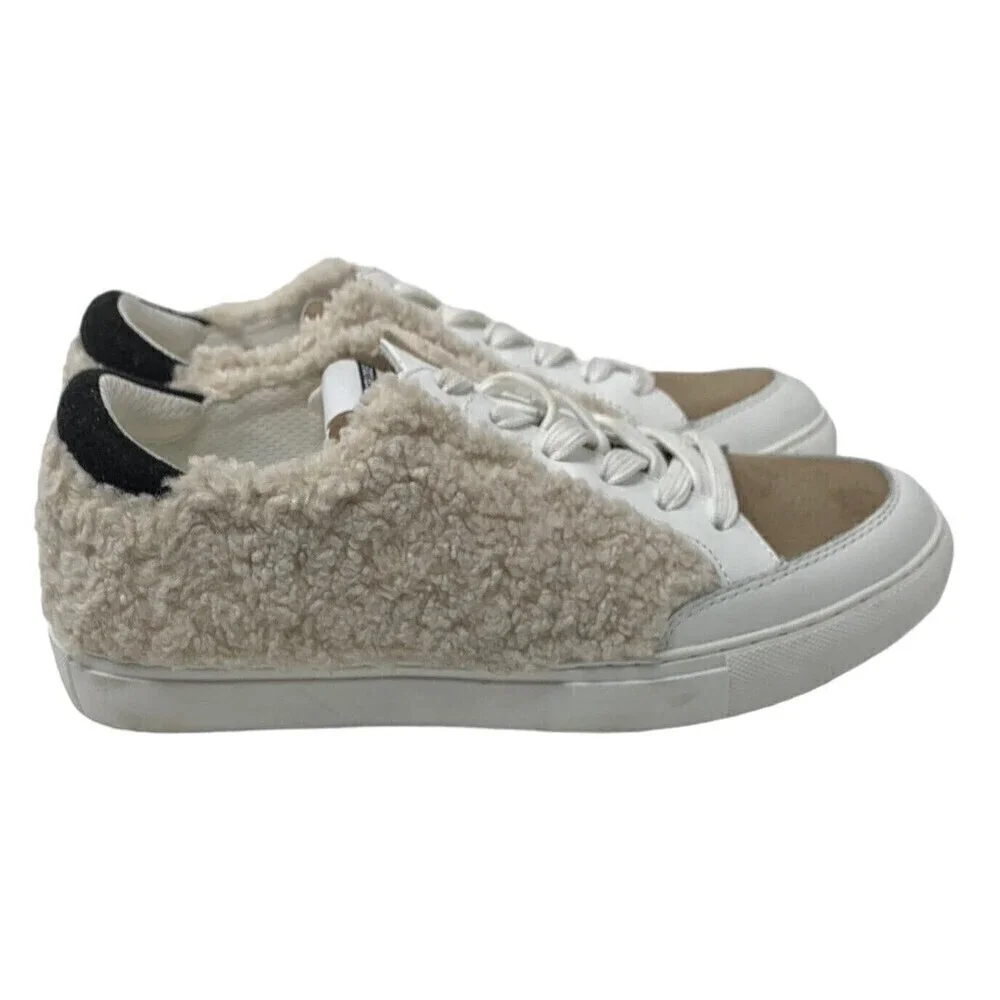 Kenneth Cole Shoes Women’s 6 Guard Cozy EO Natural/Taupe Sneakers NEW